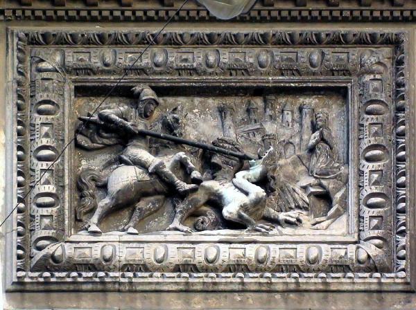 Image - The Boim Chapel in Lviv: a sculpture by Jan Pfister.